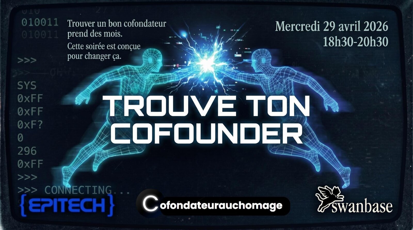 Trouve ton Cofounder - Speed-dating de cofondateurs à Montpellier